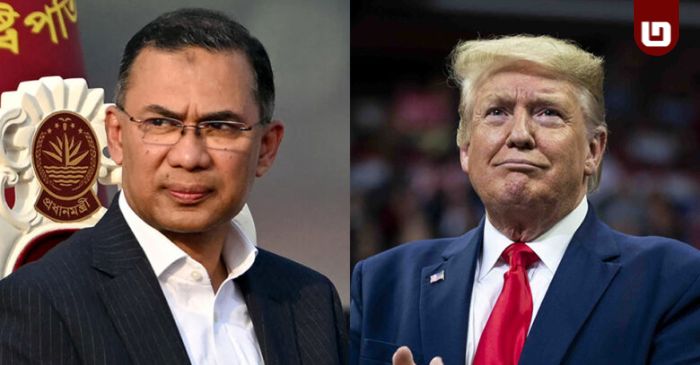 প্রধানমন্ত্রীকে ট্রাম্পের অভিনন্দন। সংগৃহীত ছবি